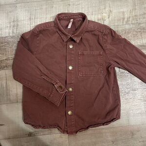 Rylee & Cru boys button down shirt 4-5y